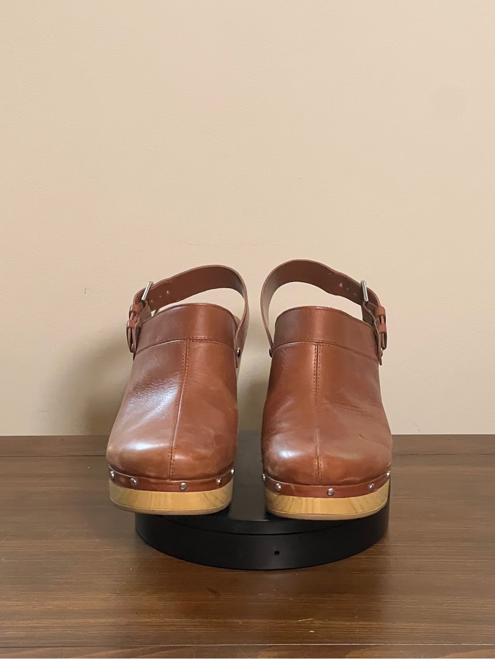 Clarks Artisan Women's Size US 12M Ledella York Leather Clog in Nutmeg Brown - Picture 8 of 13